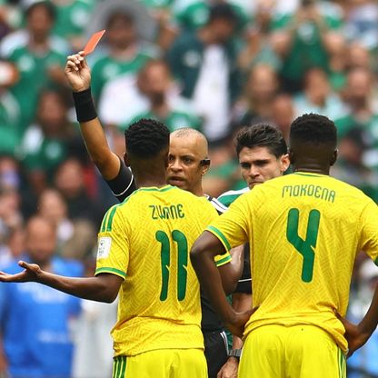 إيقاف زواني 3 مباريات.. وجنوب إفريقيا تدرس الاستئناف