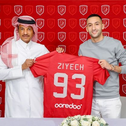 الدحيل القطري يعلن تعاقده مع المغربي حكيم زياش