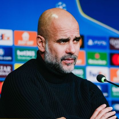 غوارديولا: مانشستر سيتي ليس من المرشحين للفوز بدوري أبطال أوروبا