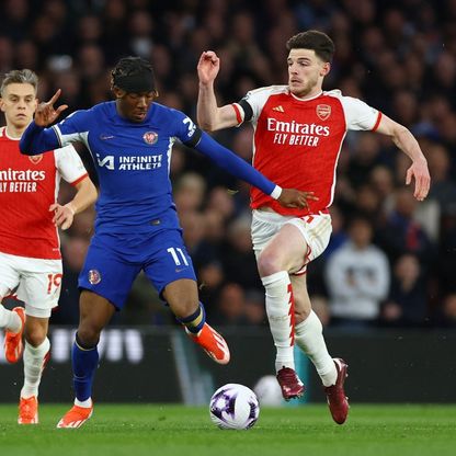 رايس يساند مادويكي بمواجهة جمهور أرسنال الغاضب من الصفقة