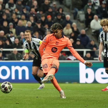 موعد مباراة برشلونة ونيوكاسل في دوري أبطال أوروبا