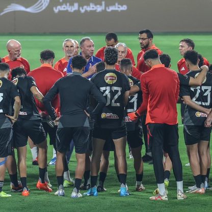 أبو علي وطاهر يقودان هجوم الأهلي في السوبر ضد الزمالك