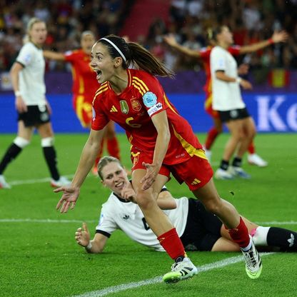 بهدف بونماتي القاتل.. إسبانيا تقهر ألمانيا وتتأهل لنهائي يورو السيدات