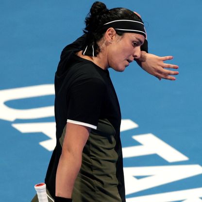 أنس جابر تودع بطولة قطر للتنس بسقوطها أمام أوستابينكو