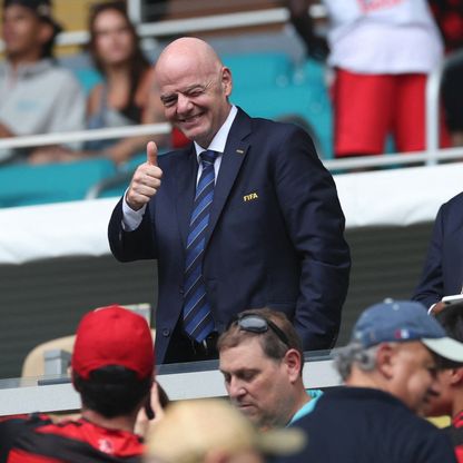 إنفانتينو منبهر بملعب مولاي عبد الله بعد زيارة مع لقجع