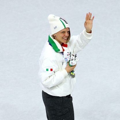 فونتانا تصبح الإيطالية الأكثر تتويجاً بالميداليات في الأولمبياد