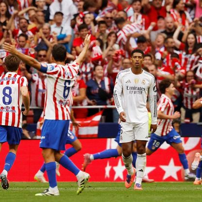 أتلتيكو يسحق ريال مدريد بنتيجة لم تتكرر منذ 75 عاماً