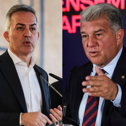 لكمات متبادلة.. تصاعد الحرب في برشلونة بين لابورتا وفونت