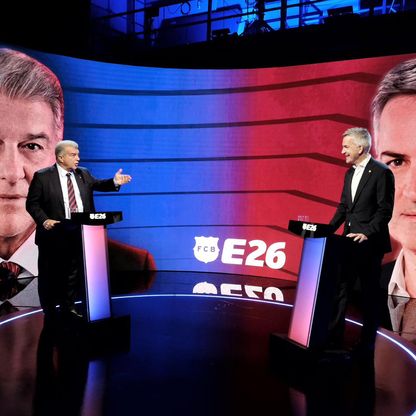 لابورتا يسخر من "صفقة" هالاند وفونت يريد ميسي رئيساً فخرياً لبرشلونة