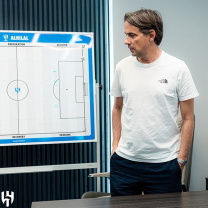 إنزاغي: الهلال نادٍ عريق وأعرف أسلوب لعب تشابي ألونسو