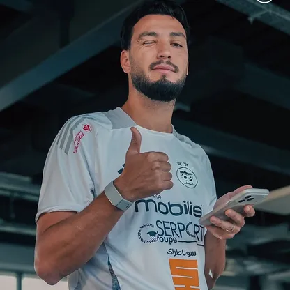 رامي بن سبعيني من الحصة التدريبية لمنتخب الجزائر - 30 سبتمبر 2026