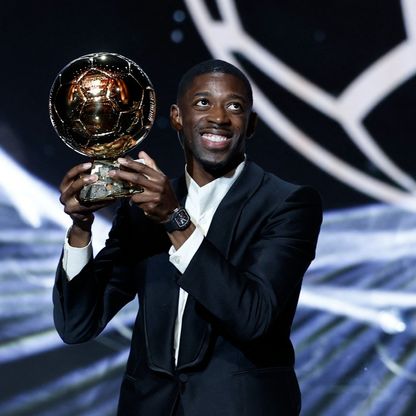 دموع وامتنان للماضي.. كل ما قاله عثمان ديمبيلي بعد فوزه بالكرة الذهبية