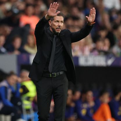 سيميوني: لا فائدة من الكلام الآن ونتطلع لمباراة دوري أبطال أوروبا