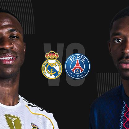 موعد مباراة ريال مدريد وباريس سان جيرمان والقنوات الناقلة