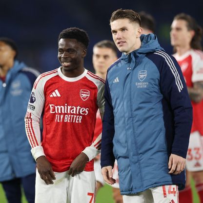 ساكا: أرسنال انتزع فوزاً ثميناً وعلمنا بتعثر سيتي من احتفال الجماهير