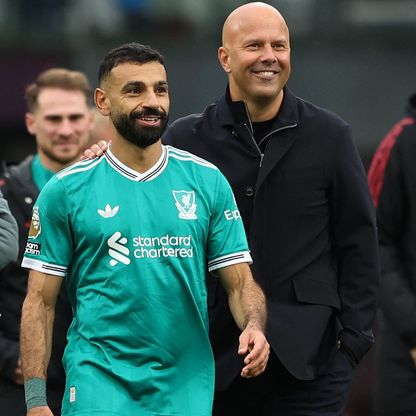 سلوت: محمد صلاح مؤثر دائماً في ليفربول حتى إن لم يلعب جيداً
