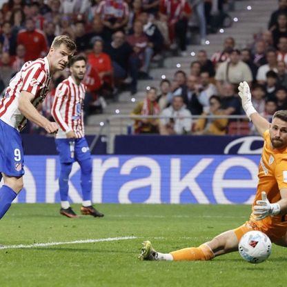 شاهد.. سورلوث يقود أتلتيكو مدريد لفوز مثير على بلباو وإيقاف سلسلة الخسائر