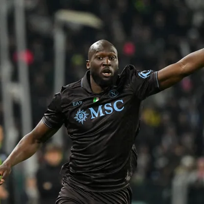 لاعب نابولي روميلو لوكاكو خلال مباراة يوفنتوس في الدوري الإيطالي - 25 يناير 2026