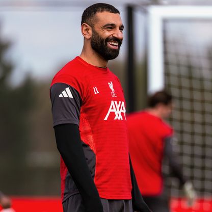 عودة محمد صلاح تضيء تدريبات ليفربول قبل صدام مانشستر سيتي