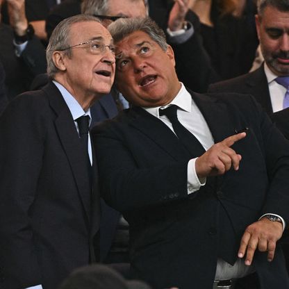 لابورتا قلق من حضور طاغ لريال مدريد في المؤسسات الكروية بإسبانيا