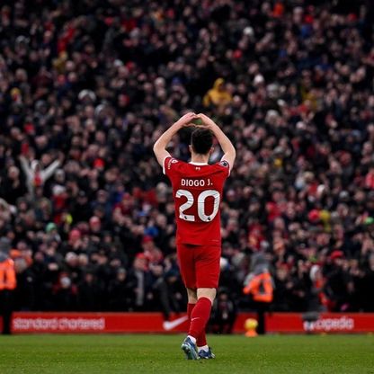 ليفربول يحجب الرقم 20 تخليداً لذكرى الراحل جوتا