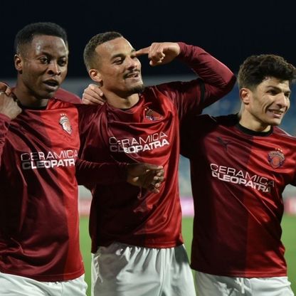 سيراميكا كليوباترا يهزم المحلة ويعزز تصدره للدوري المصري