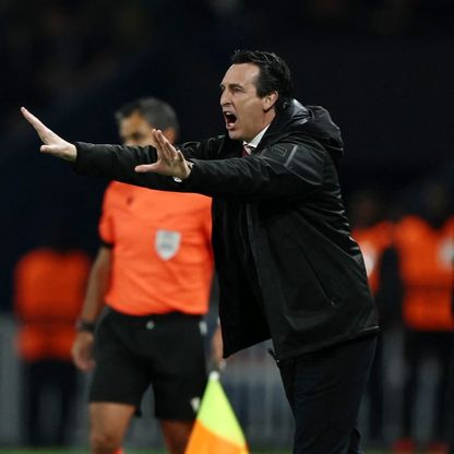 إيمري يتوعد سان جيرمان رغم السقوط بثلاثية في بارك دي برانس