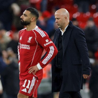 آرني سلوت: أفكّر دوماً في إشراك محمد صلاح مع ليفربول