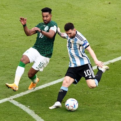 ليونيل ميسي يستعيد ذكريات صدمته بمباراة السعودية