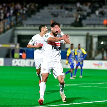 شاهد.. الزمالك في المربع الذهبي بالكونفيدرالية رغم دراما طرد الحارس صبحي