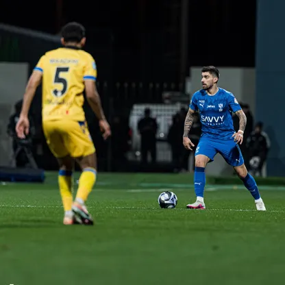 روبن نيفيز خلال مباراة التعاون والهلال بالدوري السعودي - 24 فبراير 2026