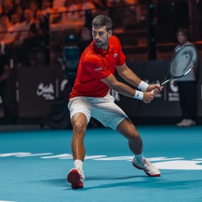 نوفاك دجوكوفيتش ينسحب أمام فريتز ويتعهد بالعودة للسعودية