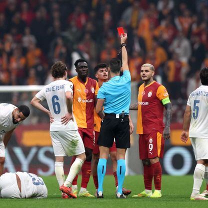 غلطة سراي يتلقى هزيمة مباغتة على ملعبه بدوري أبطال أوروبا