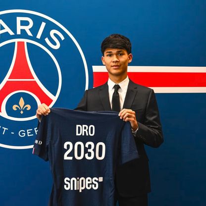 باريس سان جيرمان يضمّ درو موهبة برشلونة حتى عام 2030