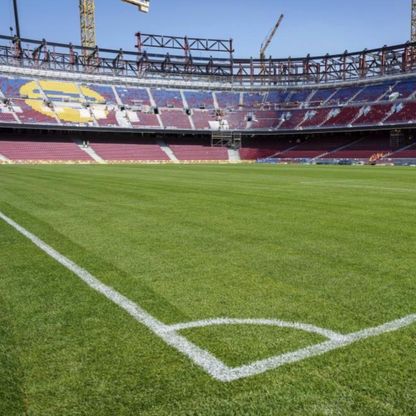 شاهد.. صور المراحل الأخيرة لتجديد ملعب كامب نو قبل افتتاحه