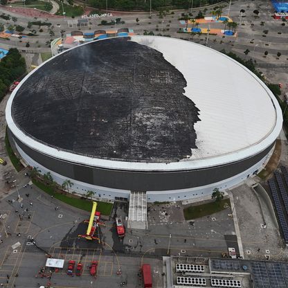 السيطرة على حريق بالمجمع الأولمبي في ريو دي جانيرو