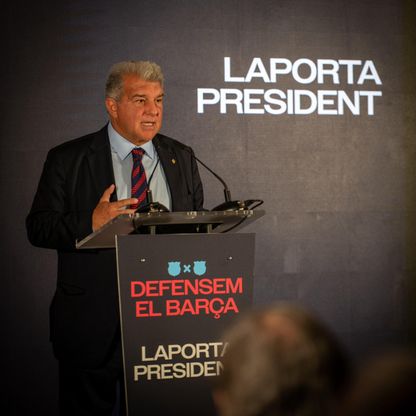 جوان لابورتا: انعدام خبرة خصومي في الانتخابات سيدمّر برشلونة