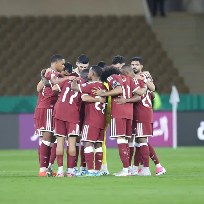 لاعبو قطر قبل مواجهة البحرين في خليجي 27 - 24 سبتمبر 2026