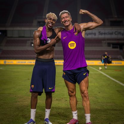 تشكيلة برشلونة المتوقعة أمام ليفانتي.. هل يشارك ليفاندوفسكي؟