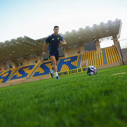 كريستيانو رونالدو خلال تدريب للنصر - 20 فبراير 2026