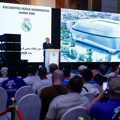 فلورنتينو بيريز من جدة "العزيزة": ريال مدريد يشعر بشغف جمهوره العربي