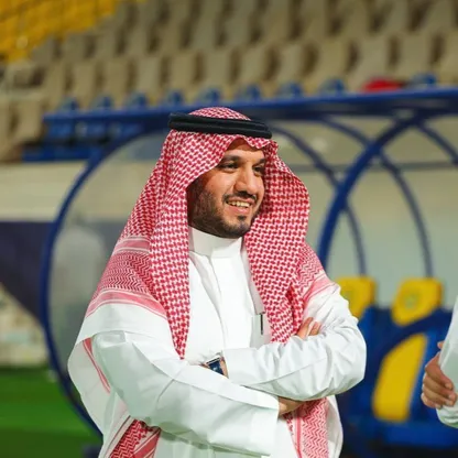 عبد الله الماجد رئيس نادي النصر السعودي -