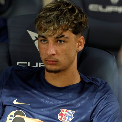غيلي فرنانديز اللاعب الشاب لنادي برشلونة خلال مواجهة خيتافي في الدوري الإسباني - 25 سبتمبر 2024