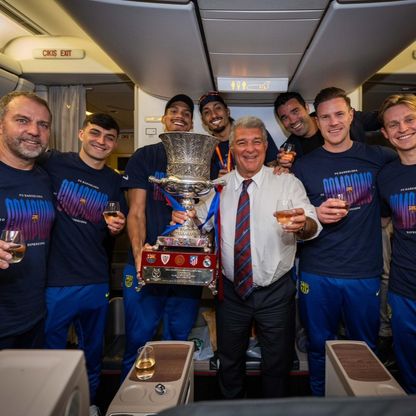 جوان لابورتا يهاجم التحكيم: برشلونة يحارب ضد الجميع ونؤمن بالريمونتادا