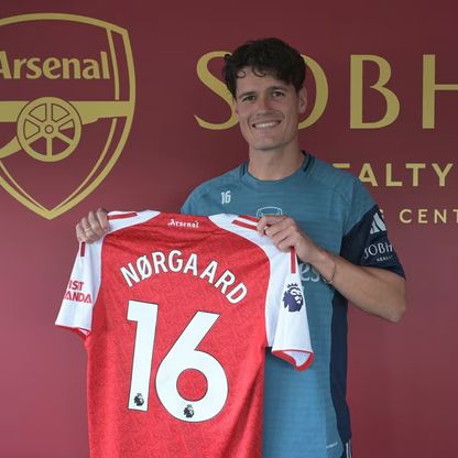 نورغارد من برينتفورد إلى أرسنال لتحقيق "حلم دوري أبطال أوروبا"