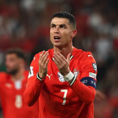كريستيانو رونالدو خلال مباراة البرتغال وإيرلندا في تصفيات أوروبا المؤهلة لكأس العالم - 11 أكتوبر 2025