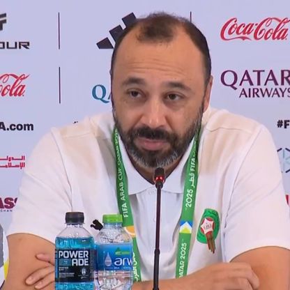 طارق السكتيوي: الغيابات أثرت علينا.. واحترام سوريا سلاح التأهل