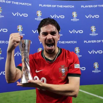 فيتينيا أفضل لاعب في مباراة البرتغال والتشيك في يورو 2024