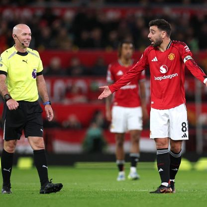 برونو بعد خسارة يونايتد: إذا تحدثت عن الحكم فسأقع في مشكلة كبيرة