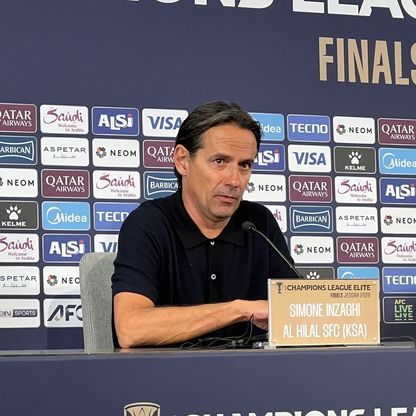 إنزاغي يلوم الظروف ويتأسف لجمهور الهلال بعد خيبة دوري أبطال آسيا للنخبة